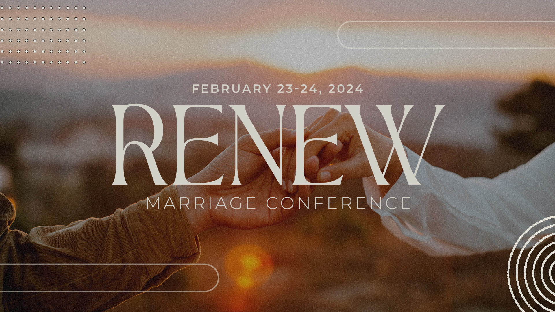 Renew Marriage Conference | March 14-15, 2025